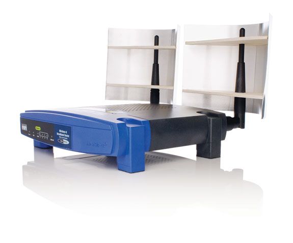 Parabolic WiFi Signal Deflectors