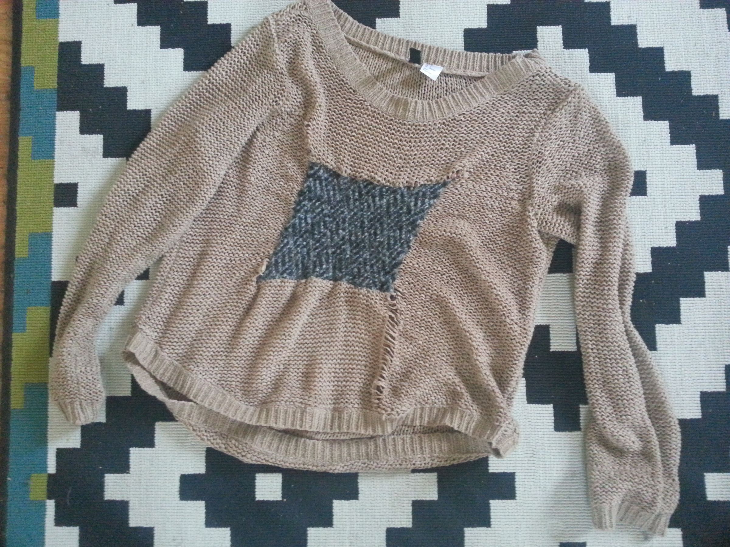 Lazy Knit Sweater 5 Steps Instructables