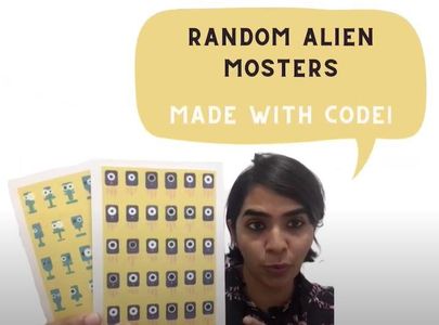Random Alien Monster Generator - With Code!