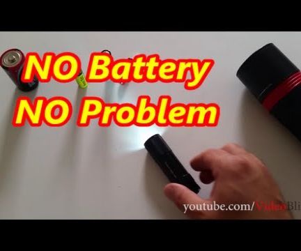 NO Battery NO Problem