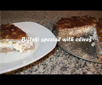 Bifteki Spezial With Olives Recipe