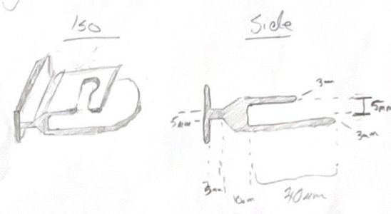 Initial Adapter Drawings and Measurements