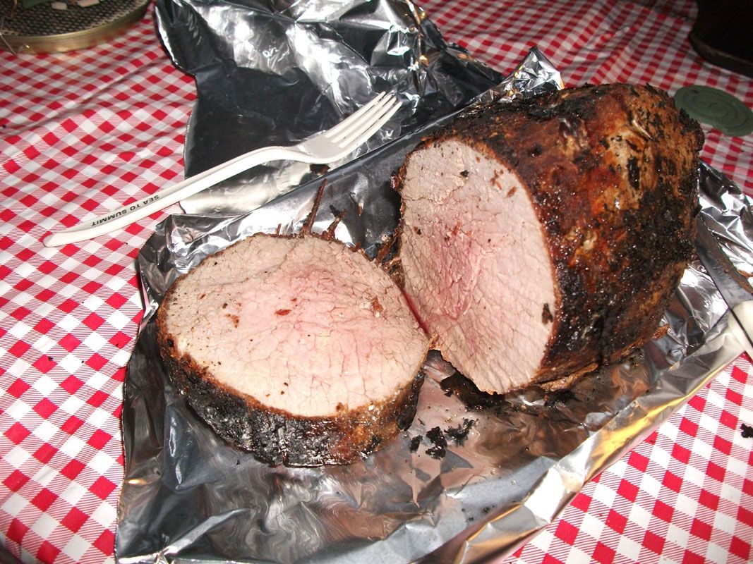 Perfect (med/rare) Campfire Roast