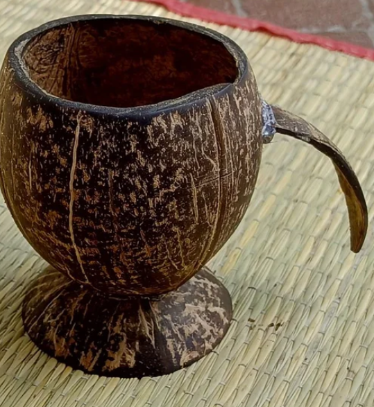 COCONUT SHELL CUP- HANDMADE