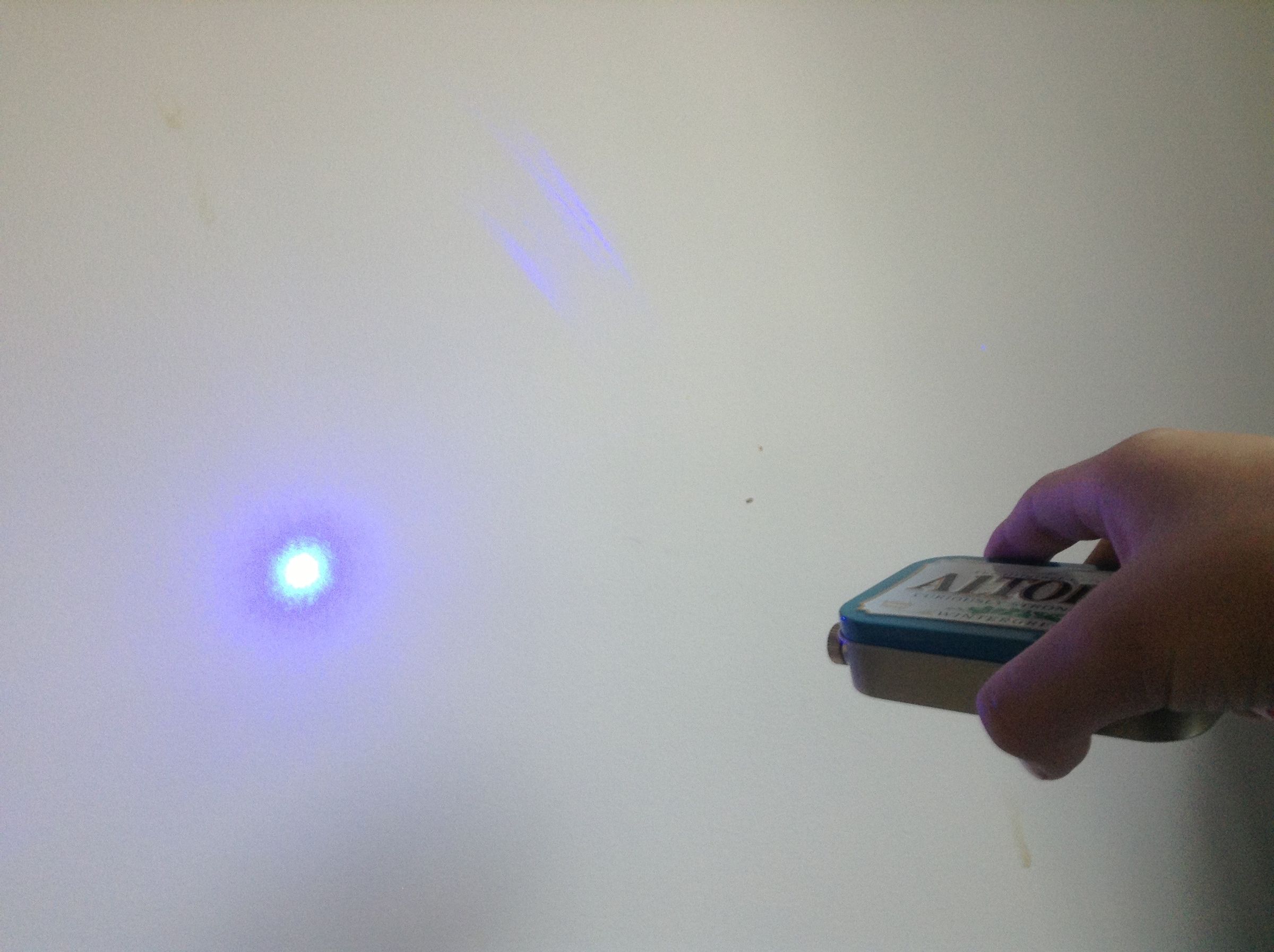 No Soldering!!Cheap Burning Altoid Laser!!!