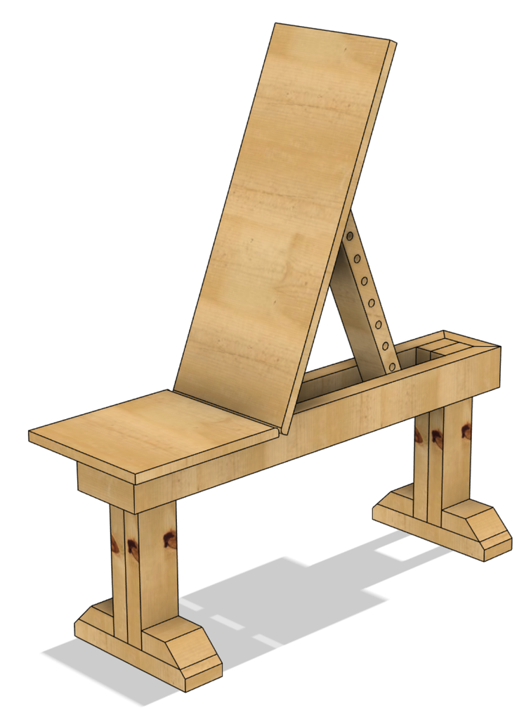 Wooden Incline Weight Bench 9 Steps with Pictures Instructables