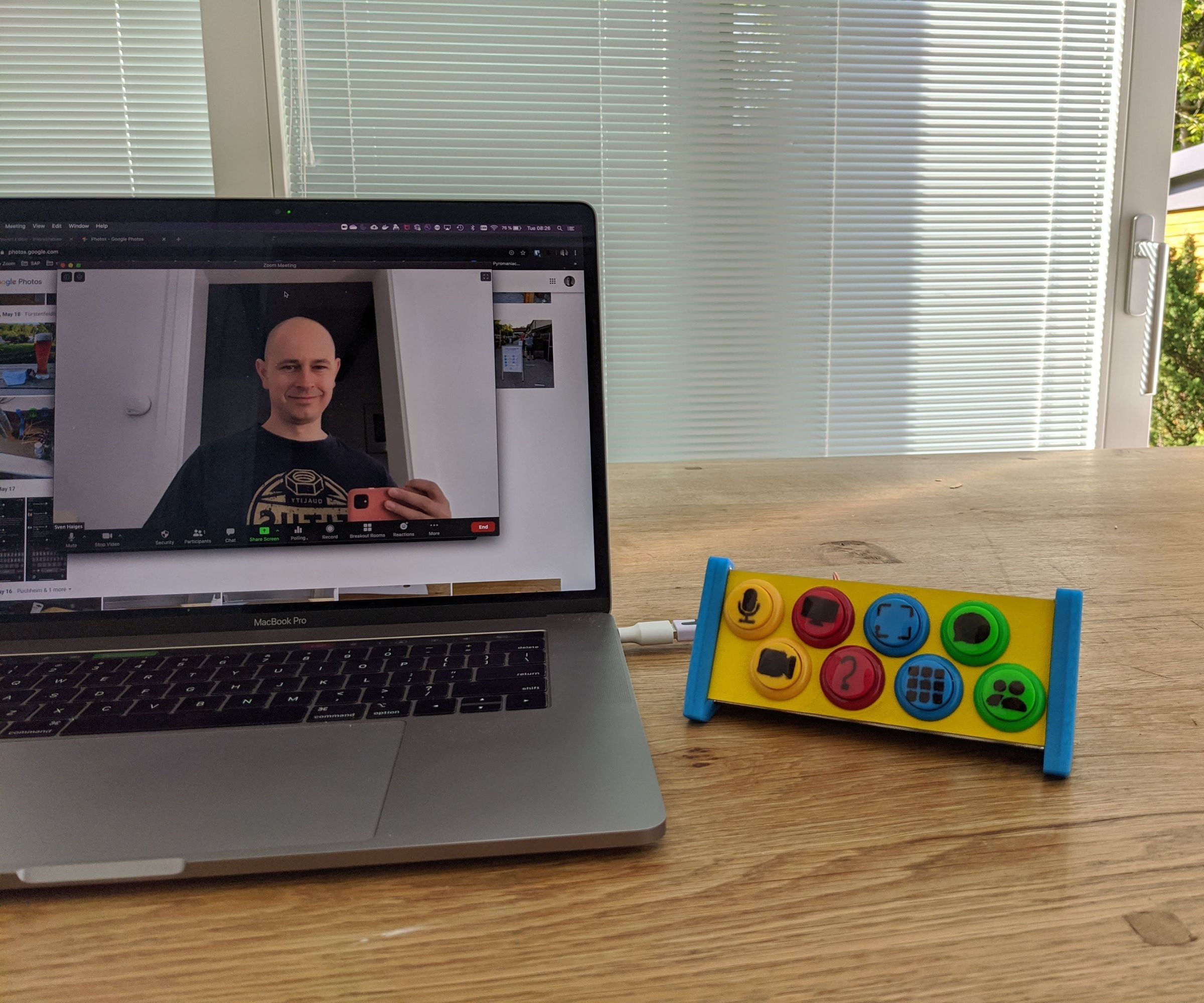 DIY Video-conferencing MacroBoard