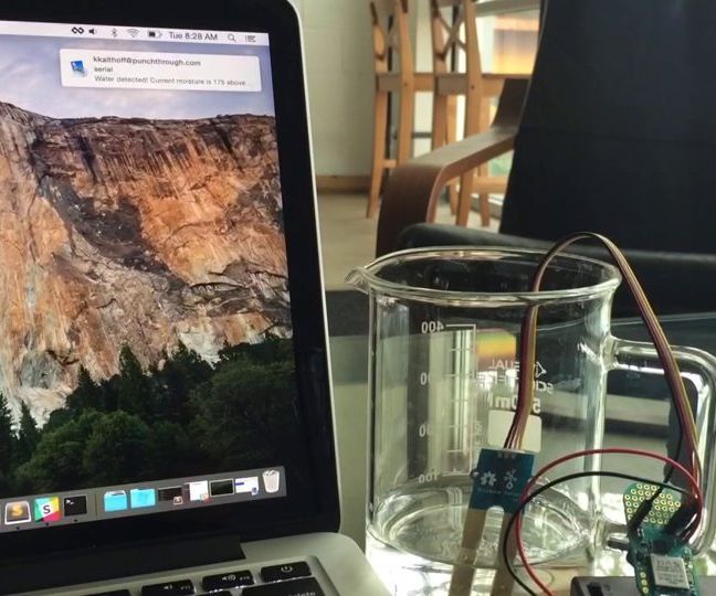 Bluetooth Water Detection System