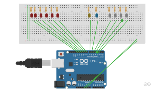 Wire the Circuit With the Arduino