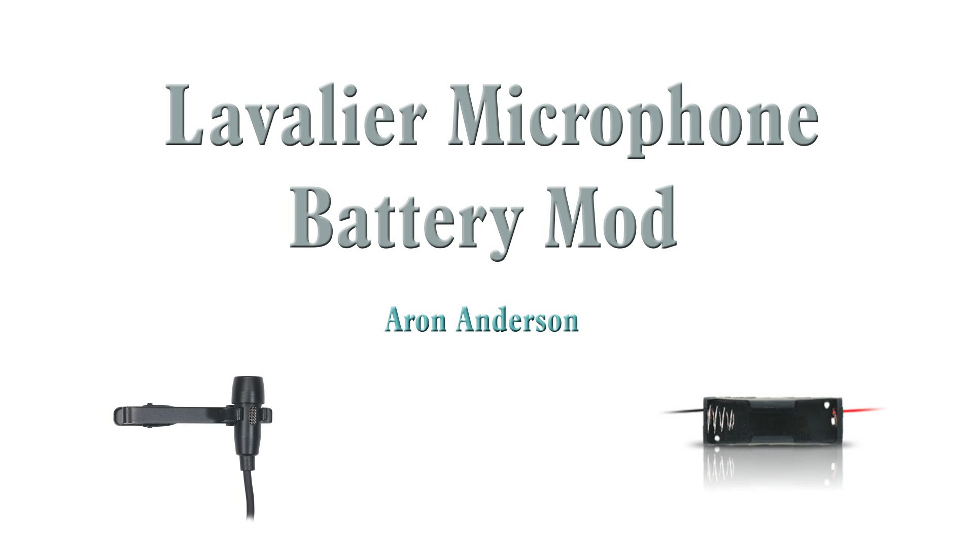 Lav Mic Battery Mod