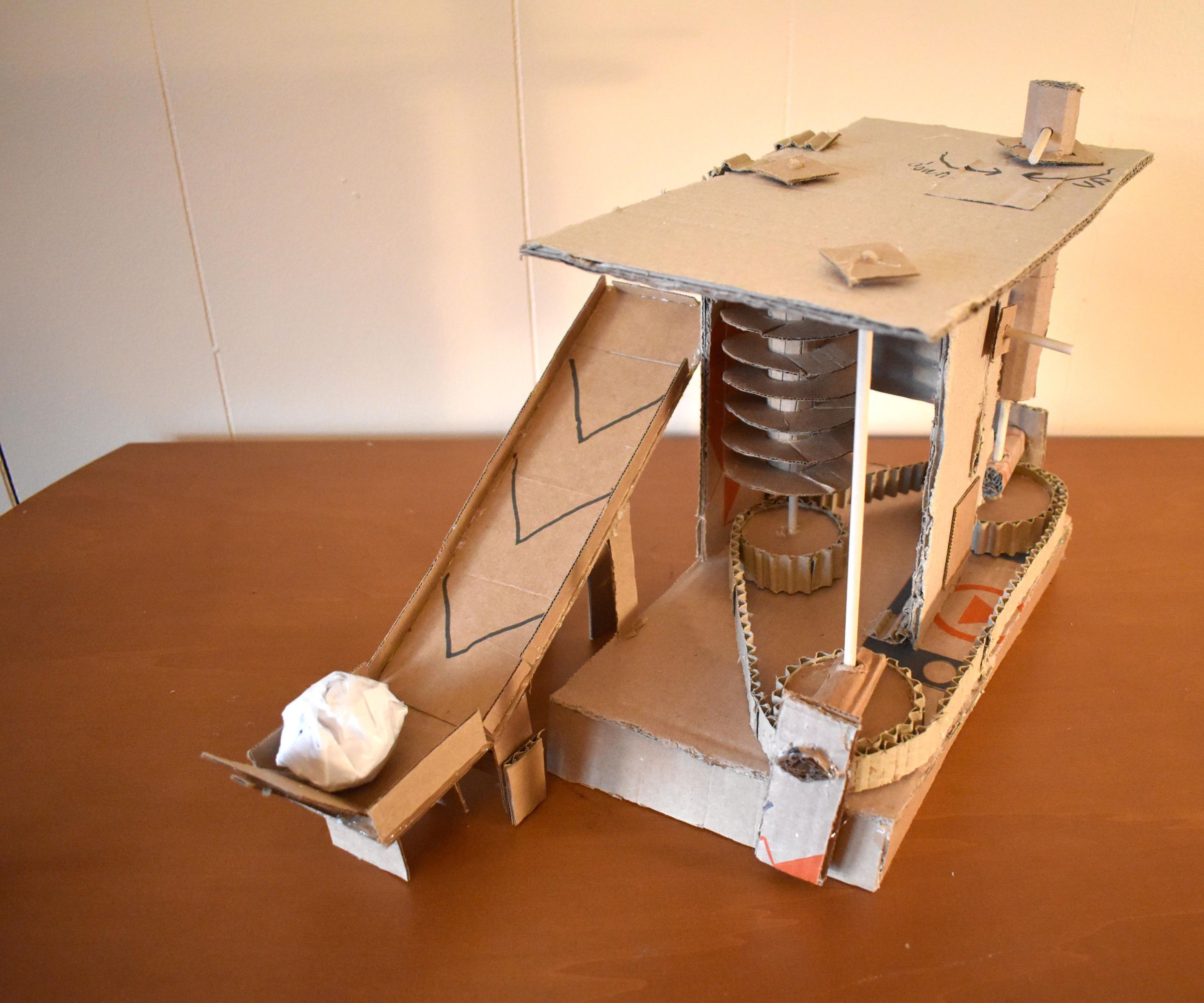 100% Cardboard Compact 6 Simple Machines.