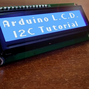 Fall in Love With I2C L.C.D. Displays. : 7 Steps - Instructables