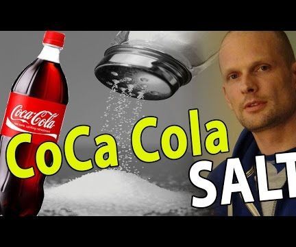 COCA COLA SALT REACTION SCIENCE EXPERIMENT