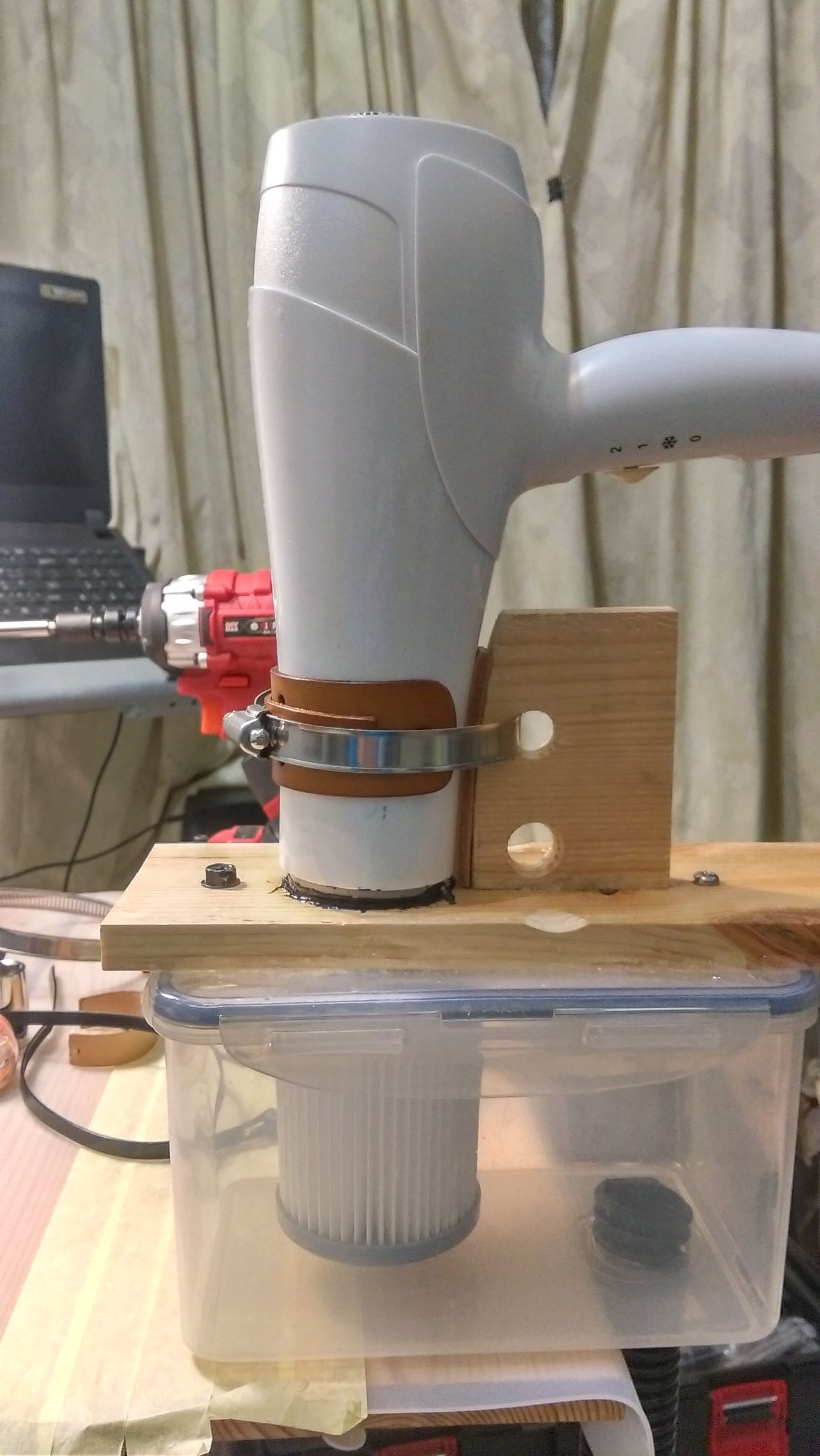 Vacuum Cleaner From a Hairdryer 7 Steps (with Pictures) Instructables