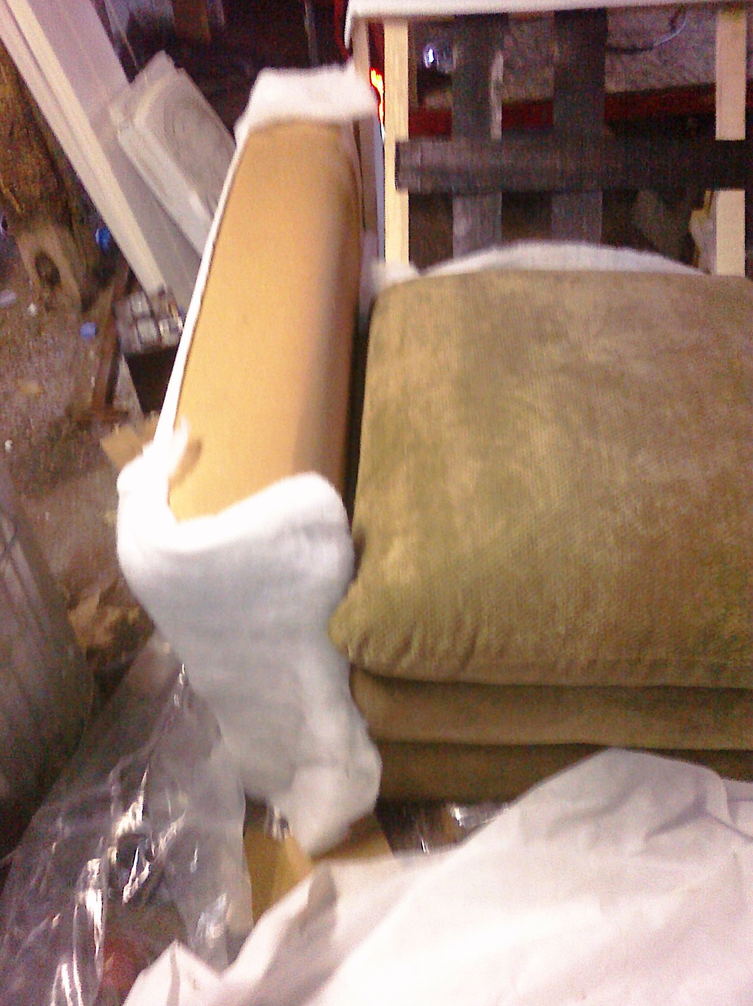 How to Move a Couch Through a Tight Door AKA How to Dissassemble a