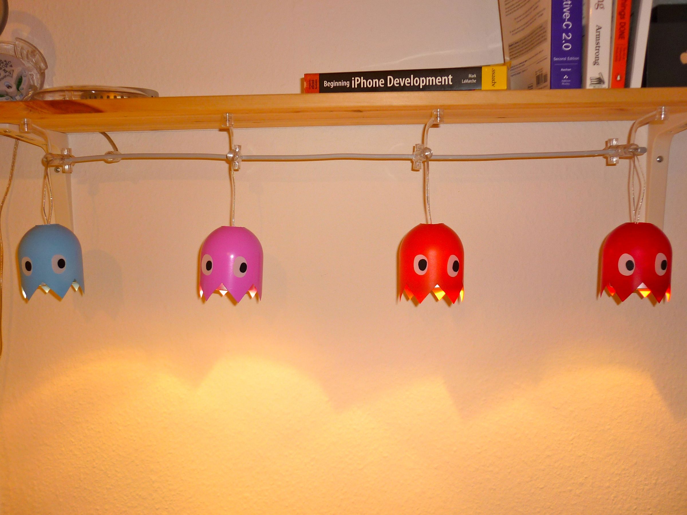 How to Make a Pac-Man Ghost Lamp