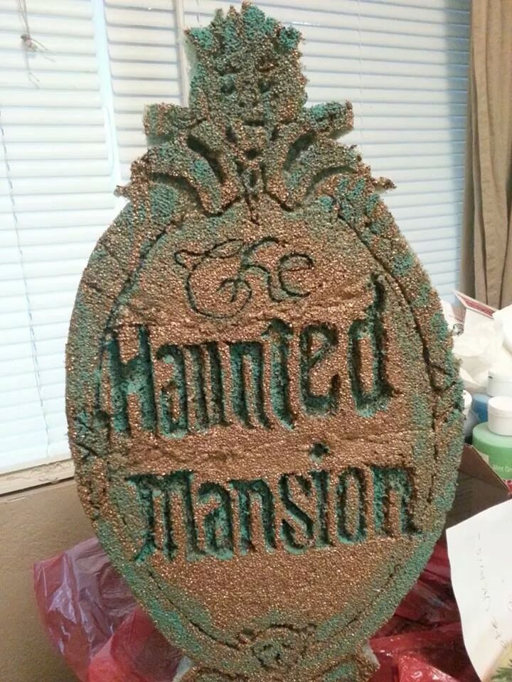 The Haunted Mansion Plaque