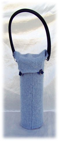 Upcycled Project Bag to Protect Expensive Wooden Knitting Needles