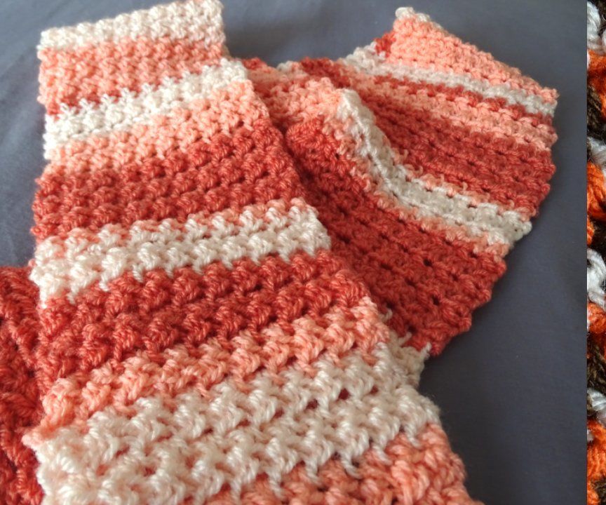 Glover Stitch Scarf – Free Crochet Pattern & Video Tutorials