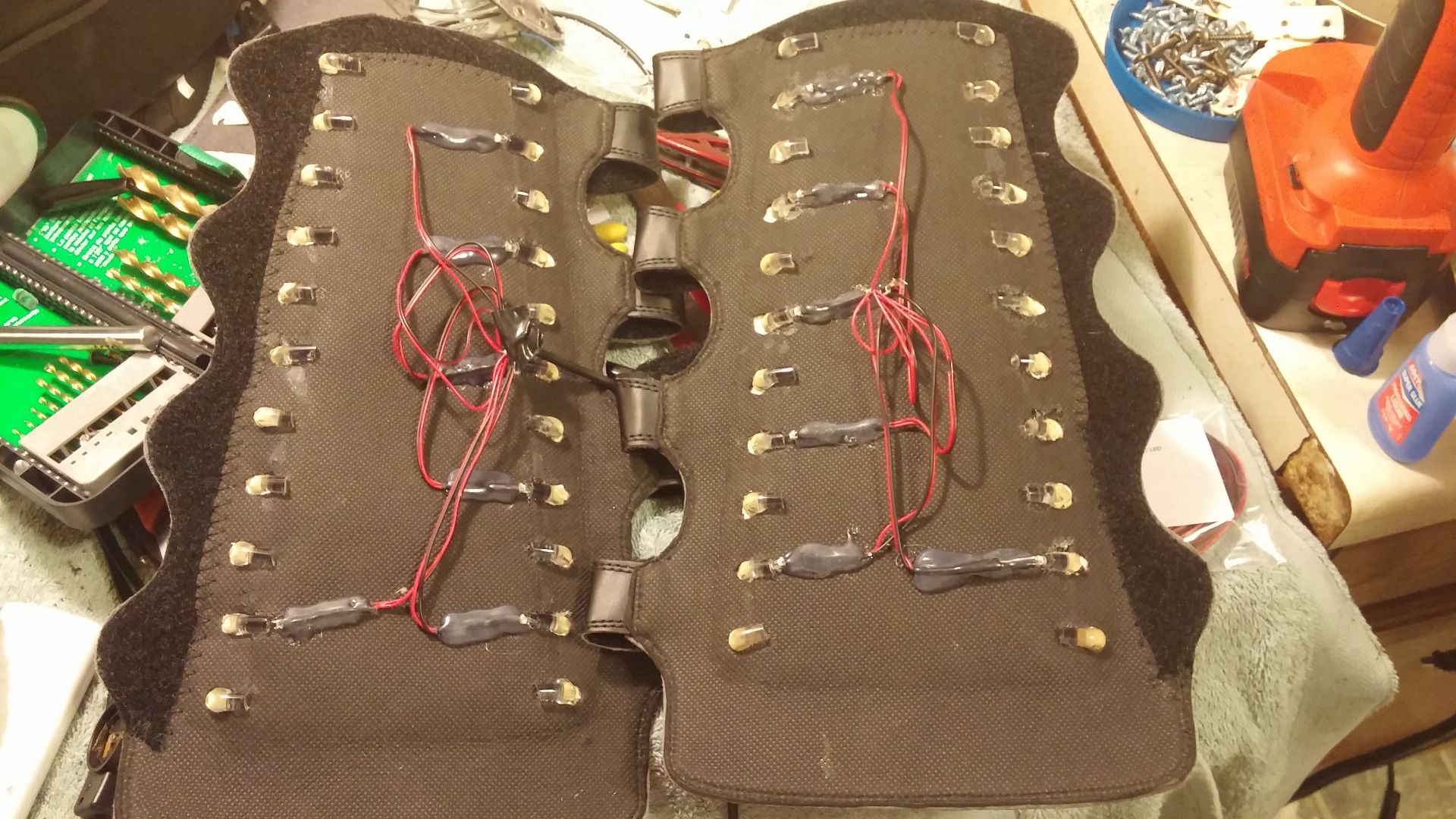 Robotic Machine Alien Species Laser Smoker LED's