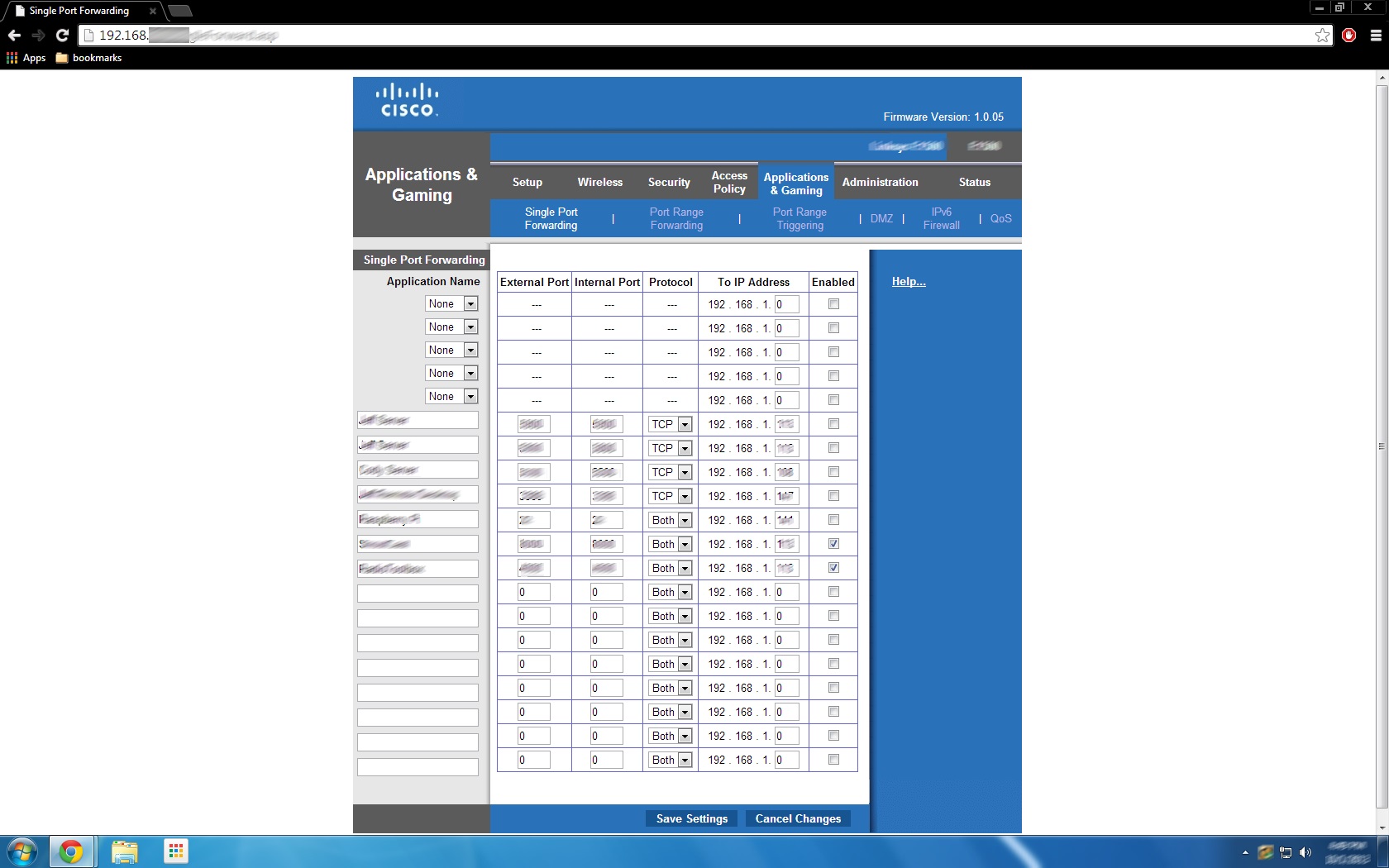 Forwarding IP Ports to Your Computer