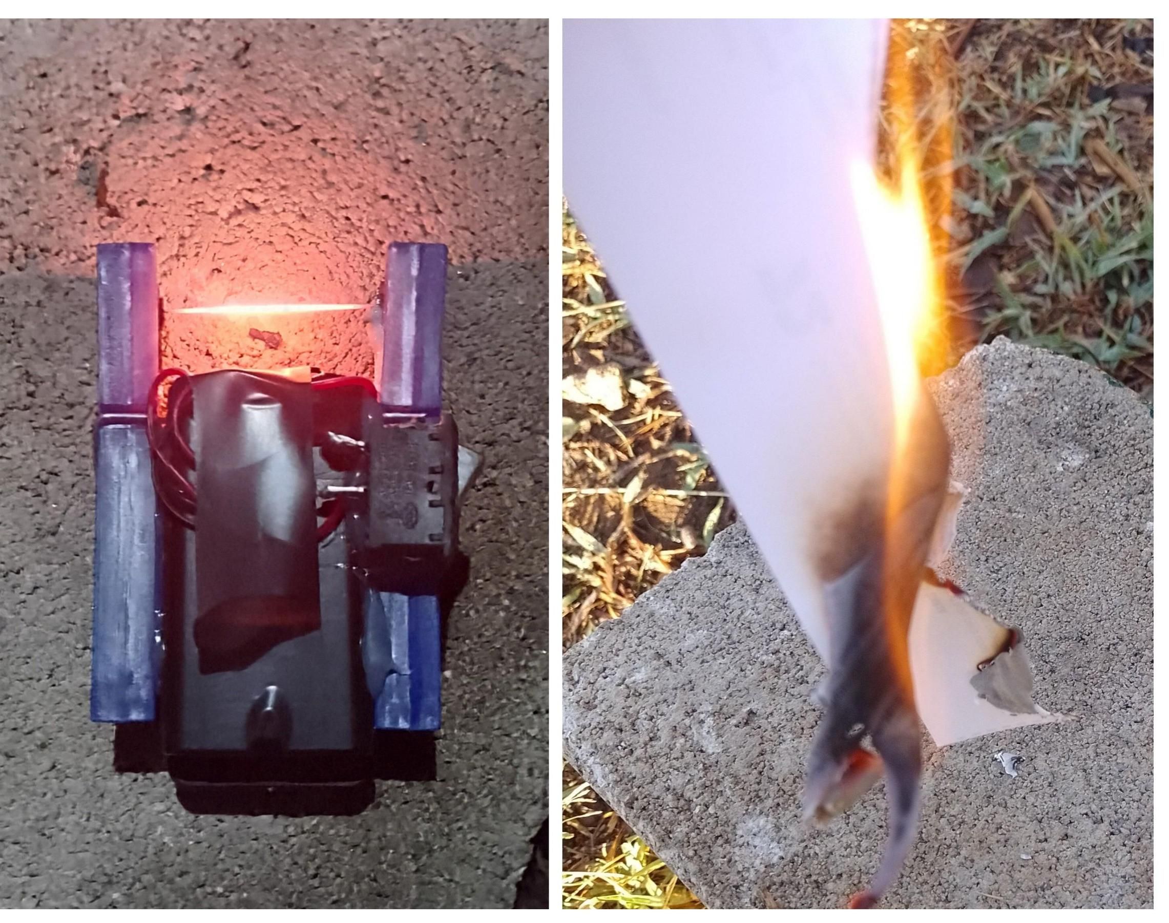 Battery Powered Firestarter