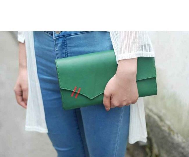 Leather Lady Hand Purse