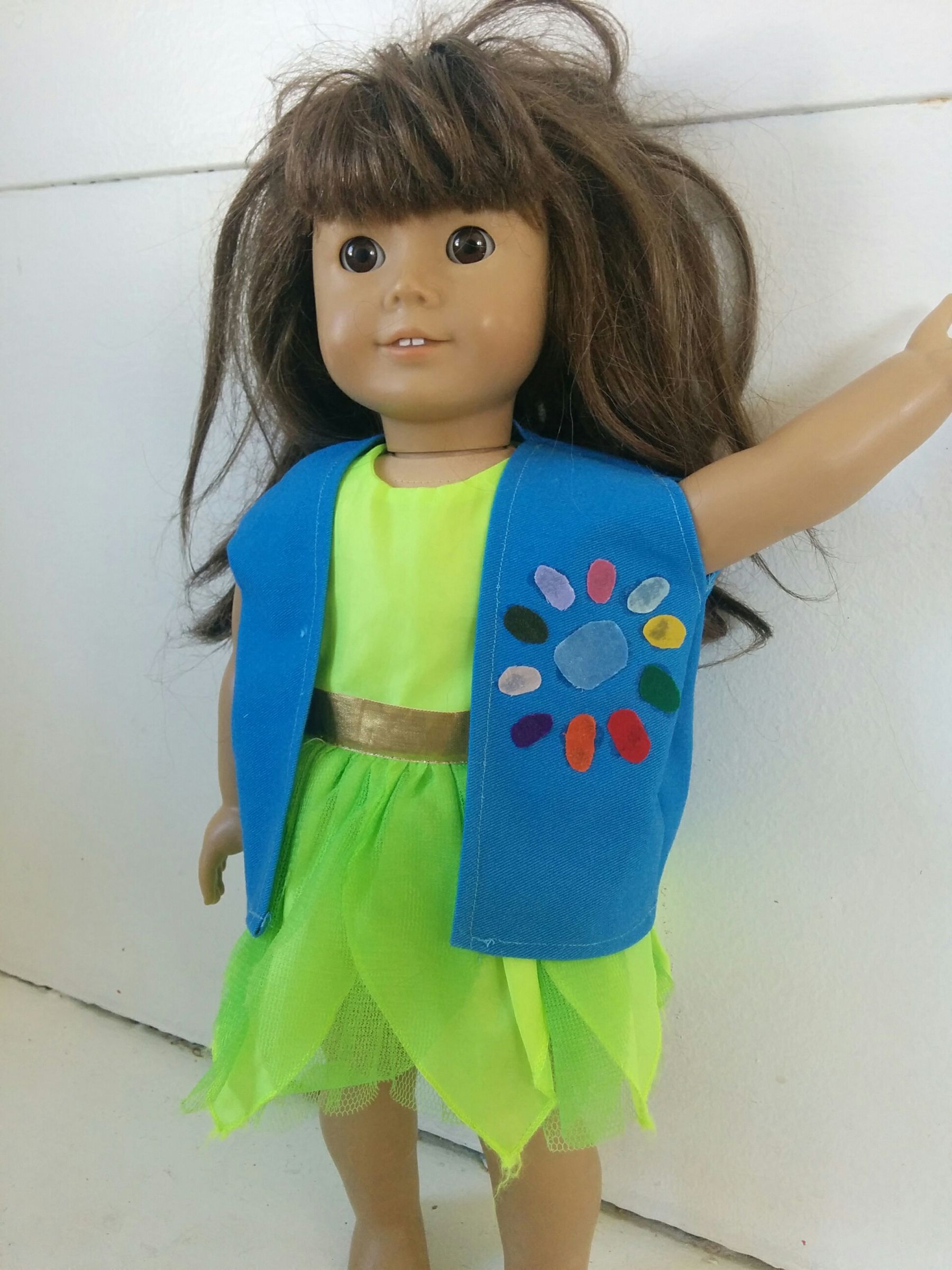 Girl Scout Daisey Vest American Girl Doll