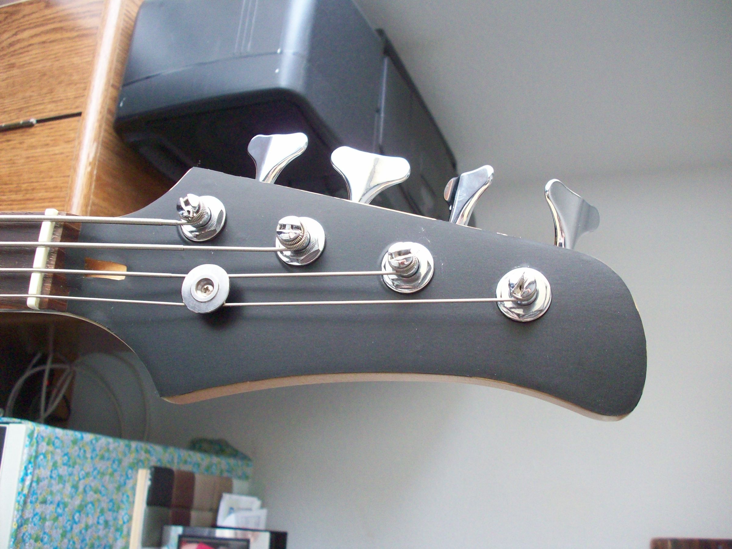 Color Your Guitar or Bass Headstock Cheap and Fast