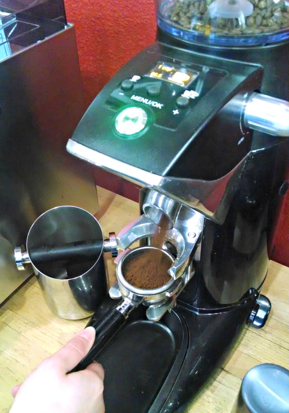 Step One: Prepare - Grind Espresso - Tamp It