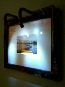 Steampunk Style Picture Frame