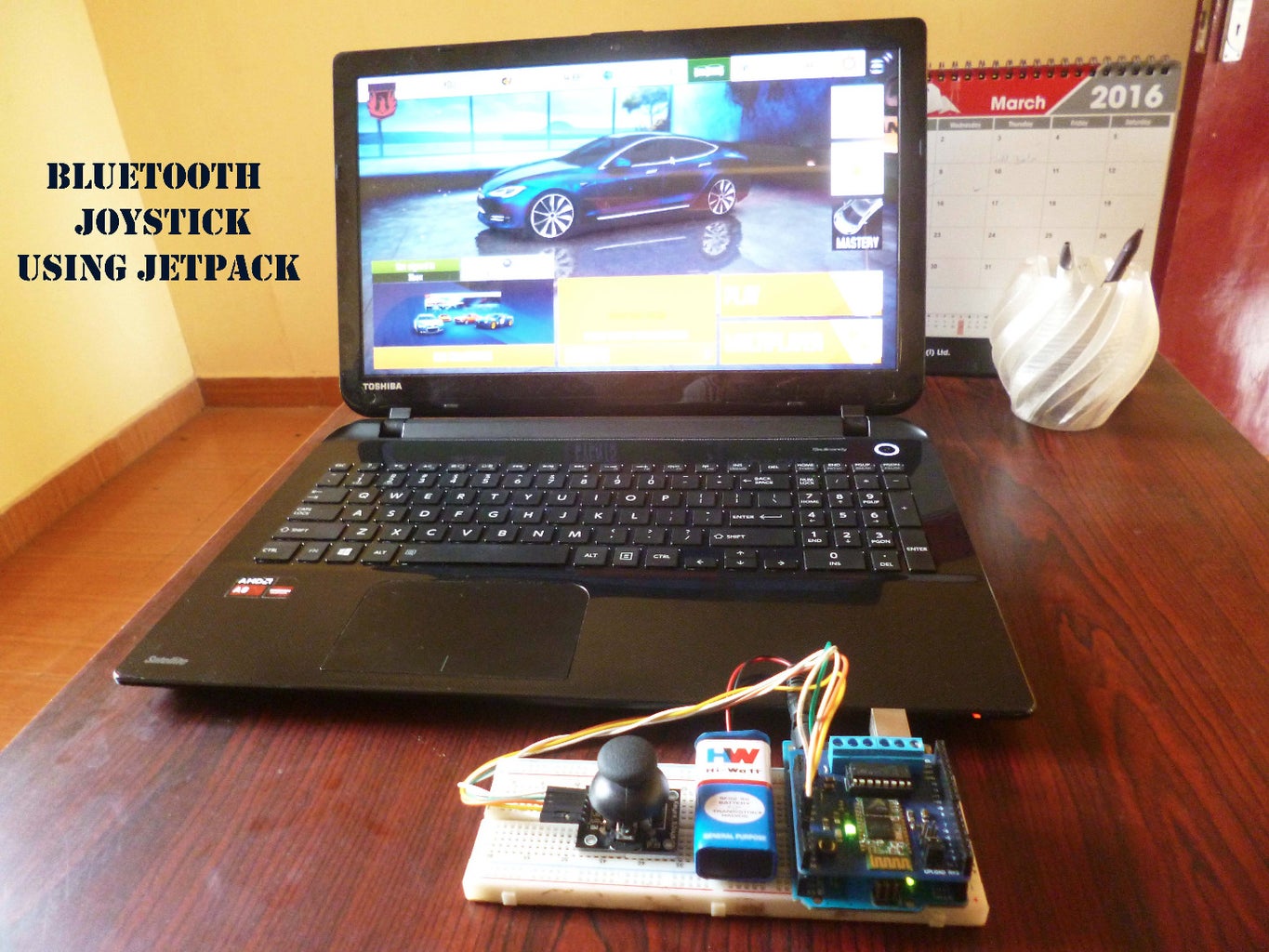 Bluetooth Game Controller(Joystick) With Arduino and Jetpack : 3 Steps ...
