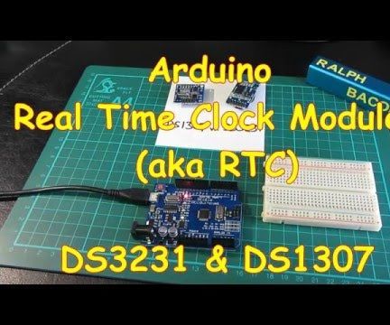 #5 Arduino Compatible Real Time Clock Modules (DS1307 & DS3231)