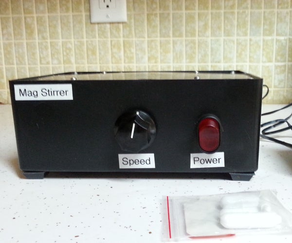 Simple DIY Magnetic Stirrer