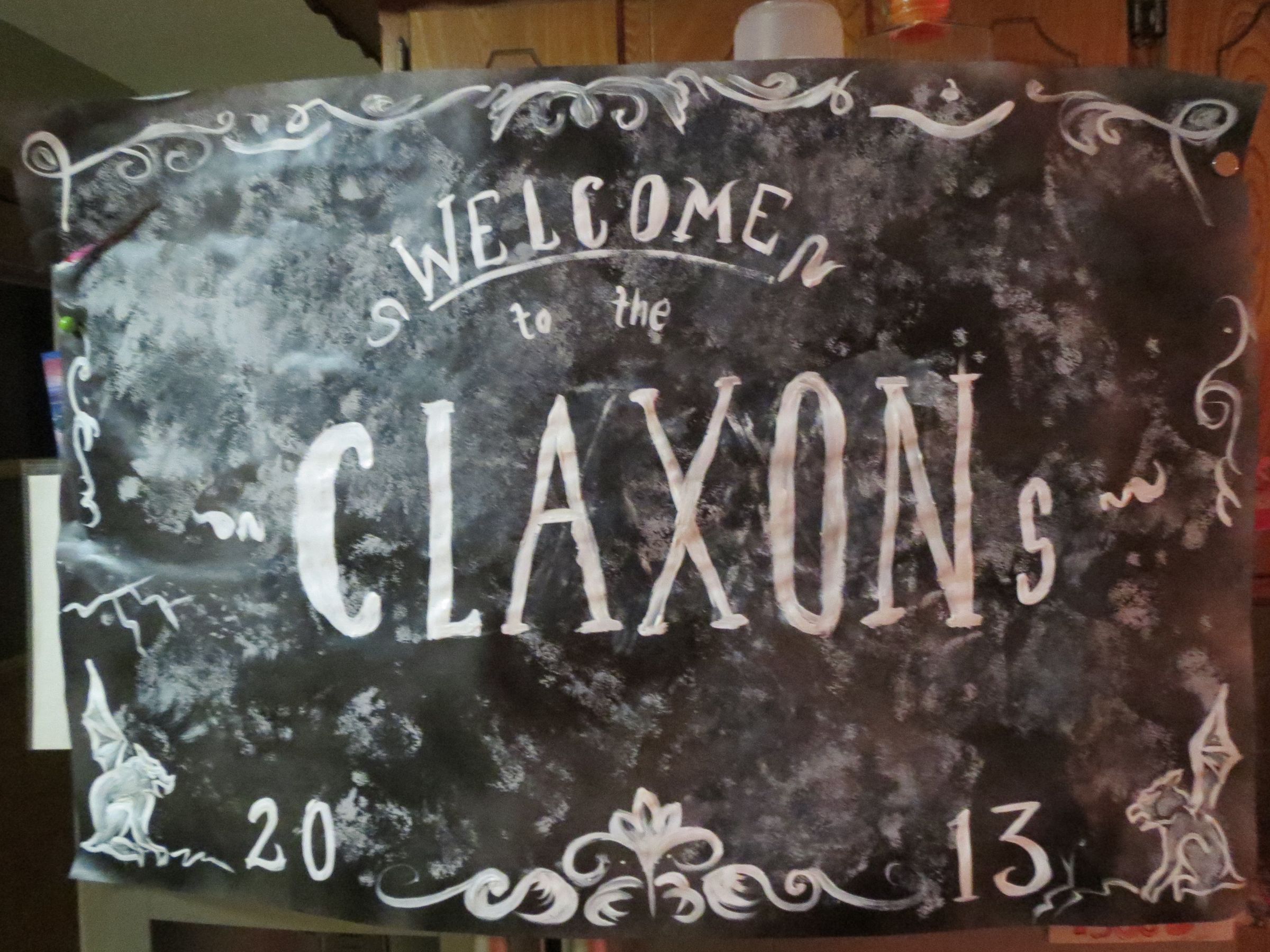 Halloween Welcome Sign