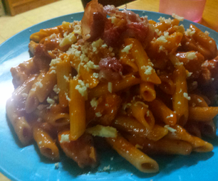 Home Made Chicken & Bacon Penne
