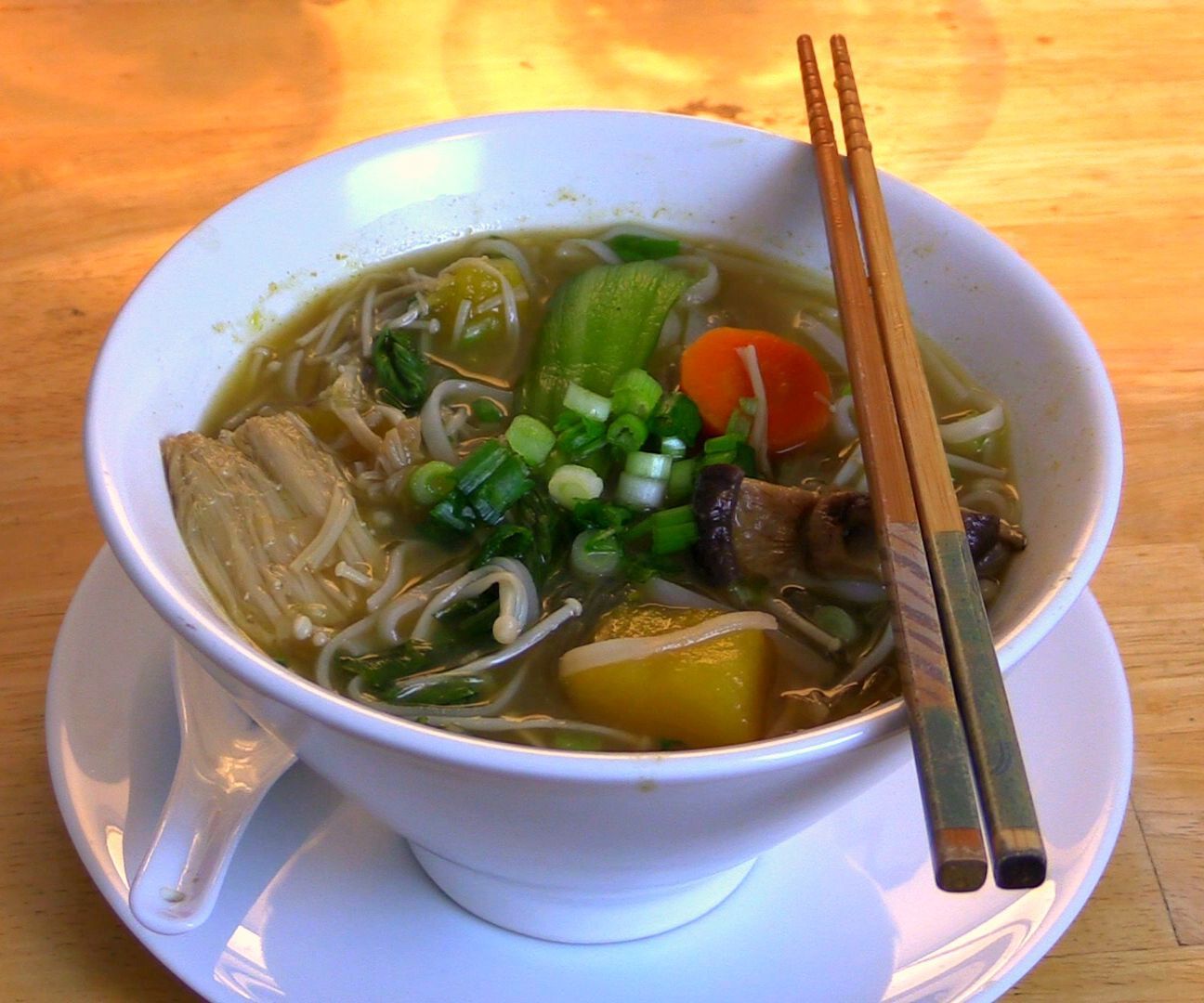 Hearty Mixed Vegetable Noodle Soup - Vegan & Gluten Free