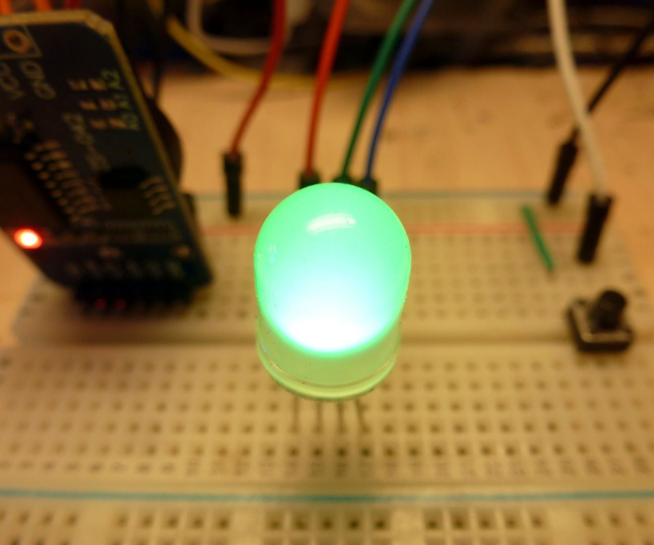 Using a Single RGB LED (or a LED Strip) to Show Information Clock, Thermometer and a Weird