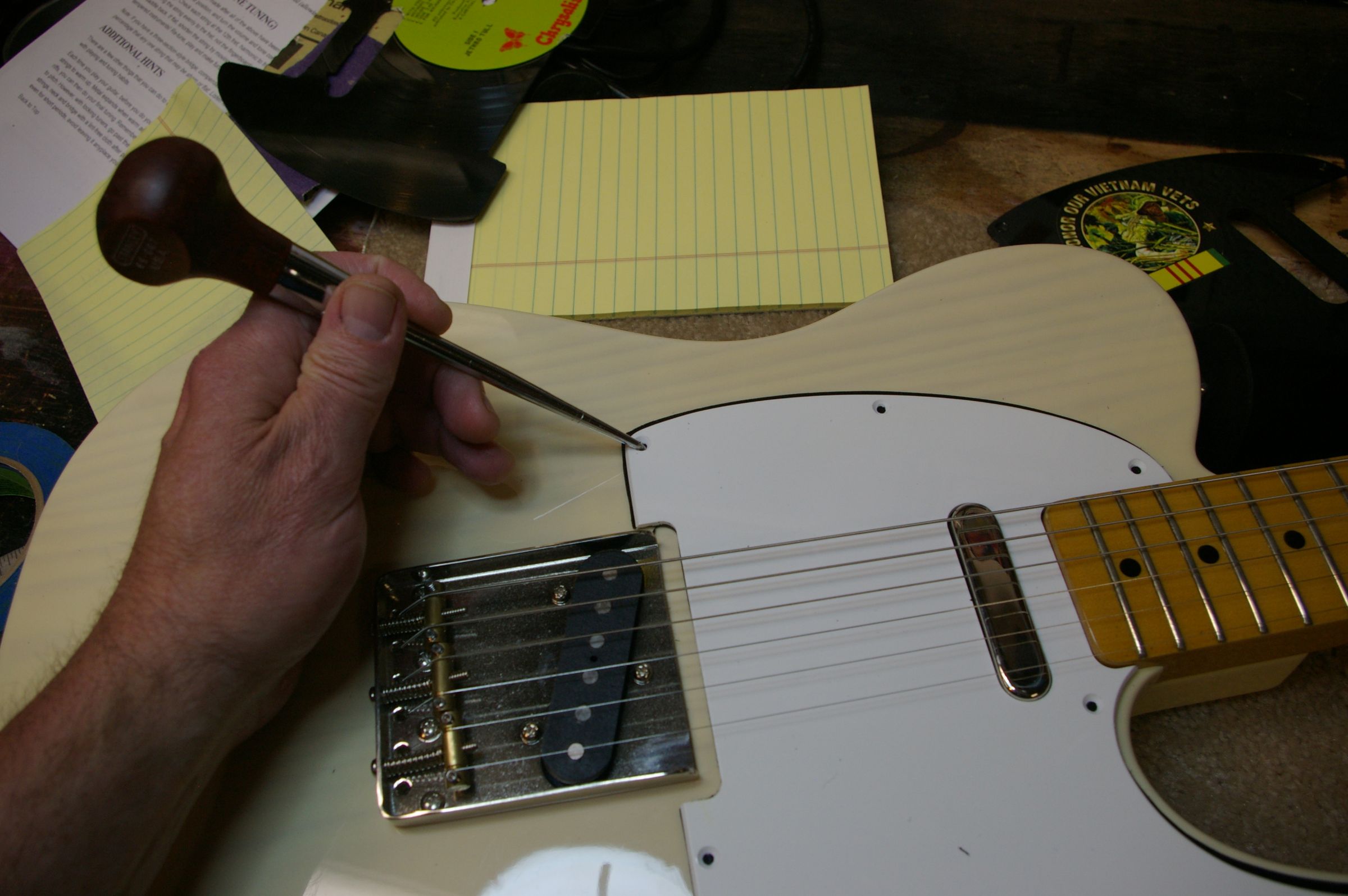 Vinyl Record Pickguard for Guitar 7 Steps (with Pictures) Instructables