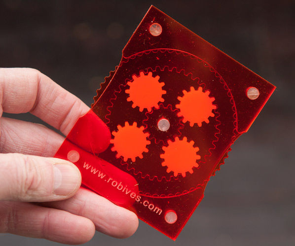 Making a Laser Cut Planetary Gear