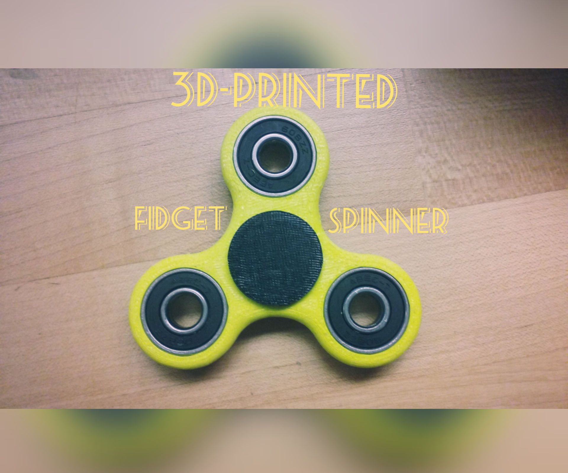 3D-Printed Fidget Spinner