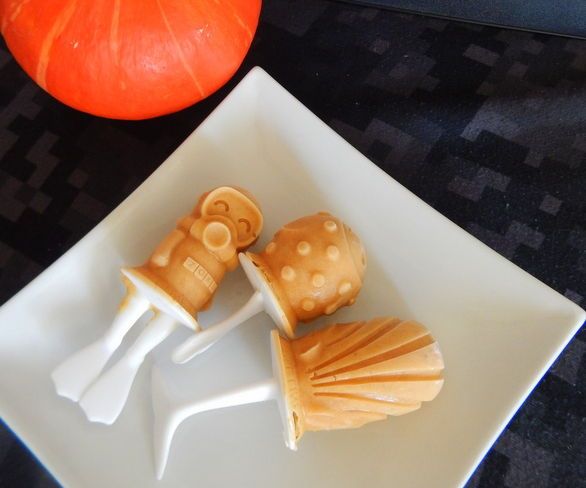Pumpkin Pie Popsicles