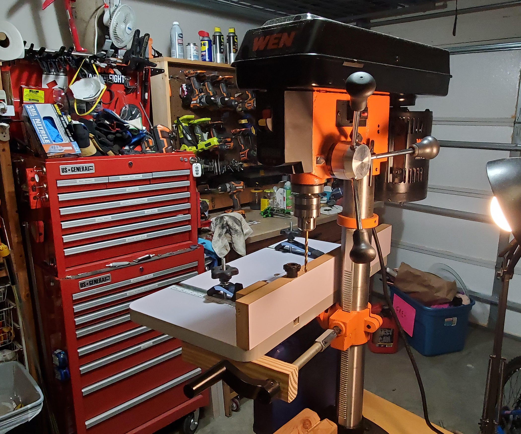 WEN Drill Press Table Adjustment Handle Extension 6 Steps (with Pictures) Instructables