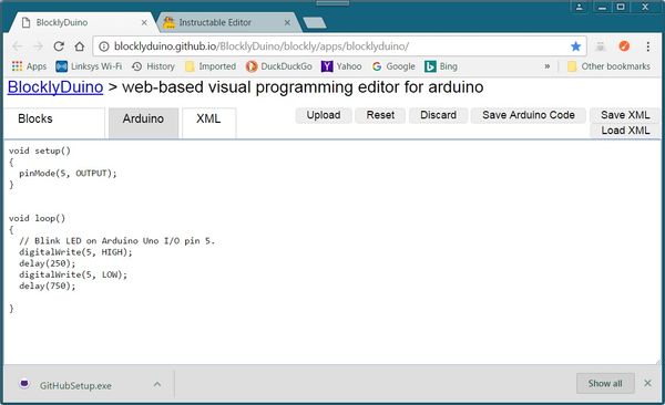 plugin blockly@rduino for arduino ide Images High... Using BlocklyDuino to Create Arduino Sketches - an Easy Intro to the ...