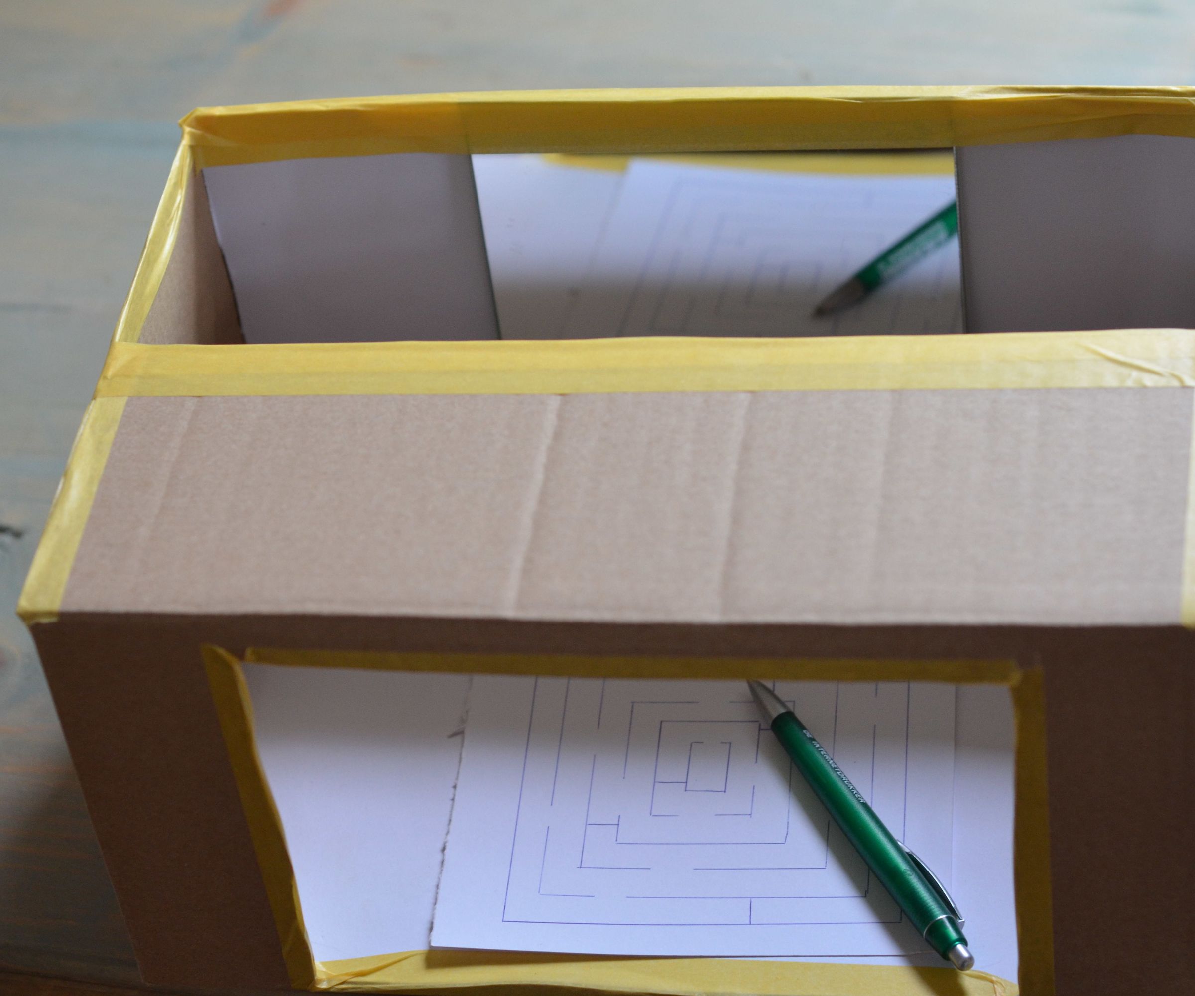 Mirror Box:  Draw Game