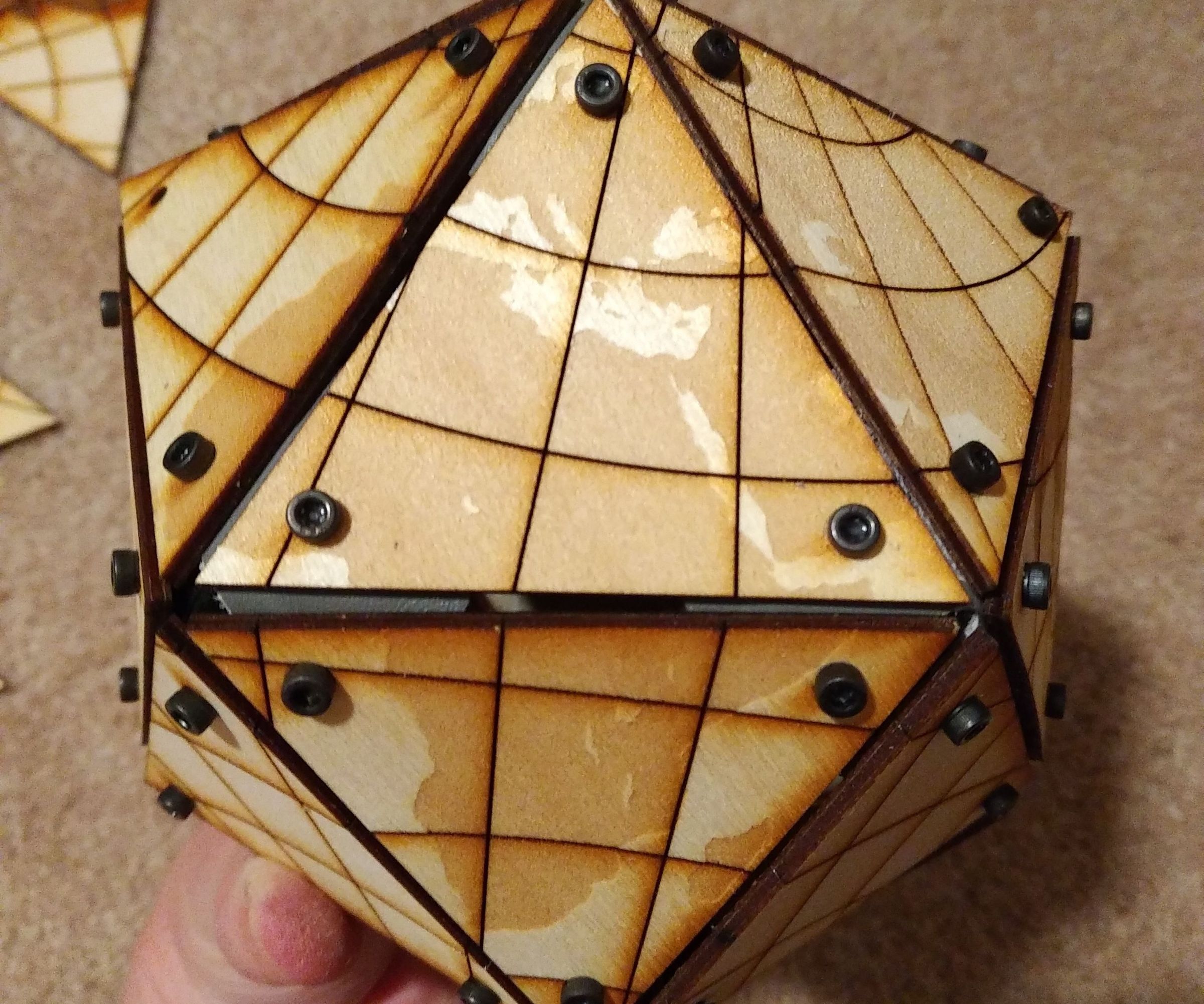 Folding Dymaxion Globe/Map