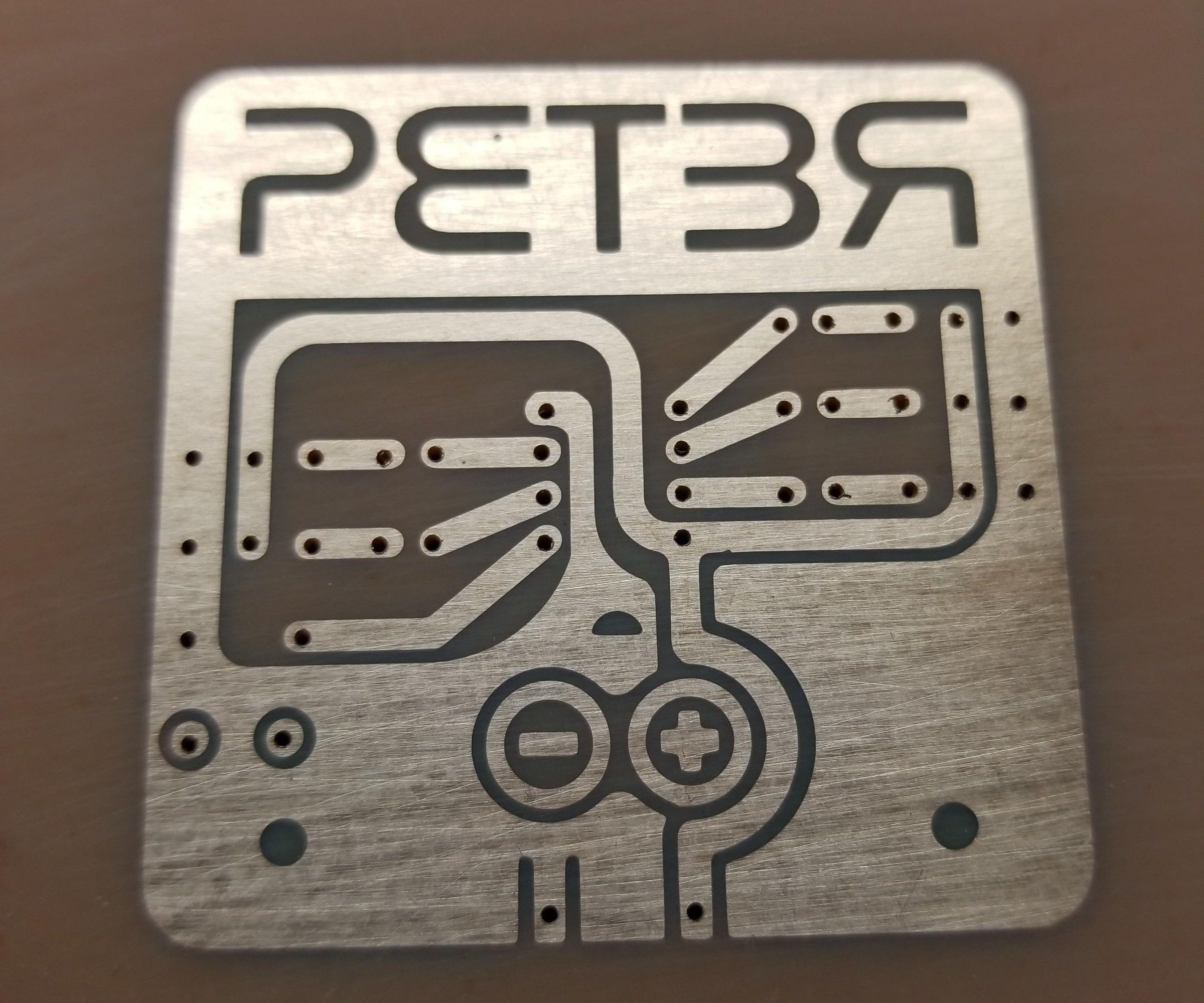 SLA 3D Printer Acid Etched Circuit Boards