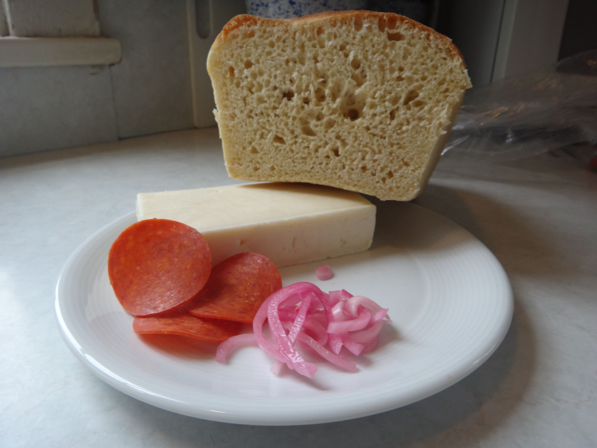 Pepperoni and Muenster Grilled Cheese Instructables