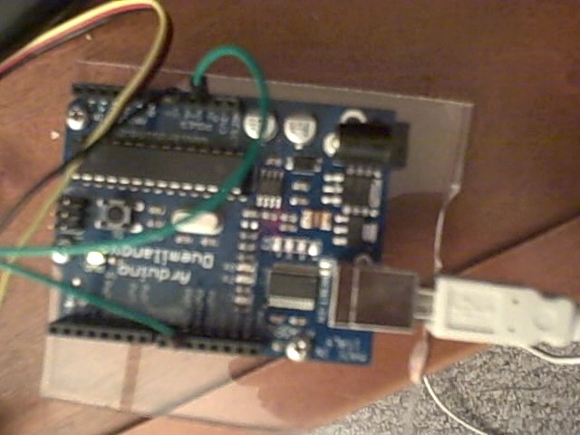 control servo using arduino and rock band guitar