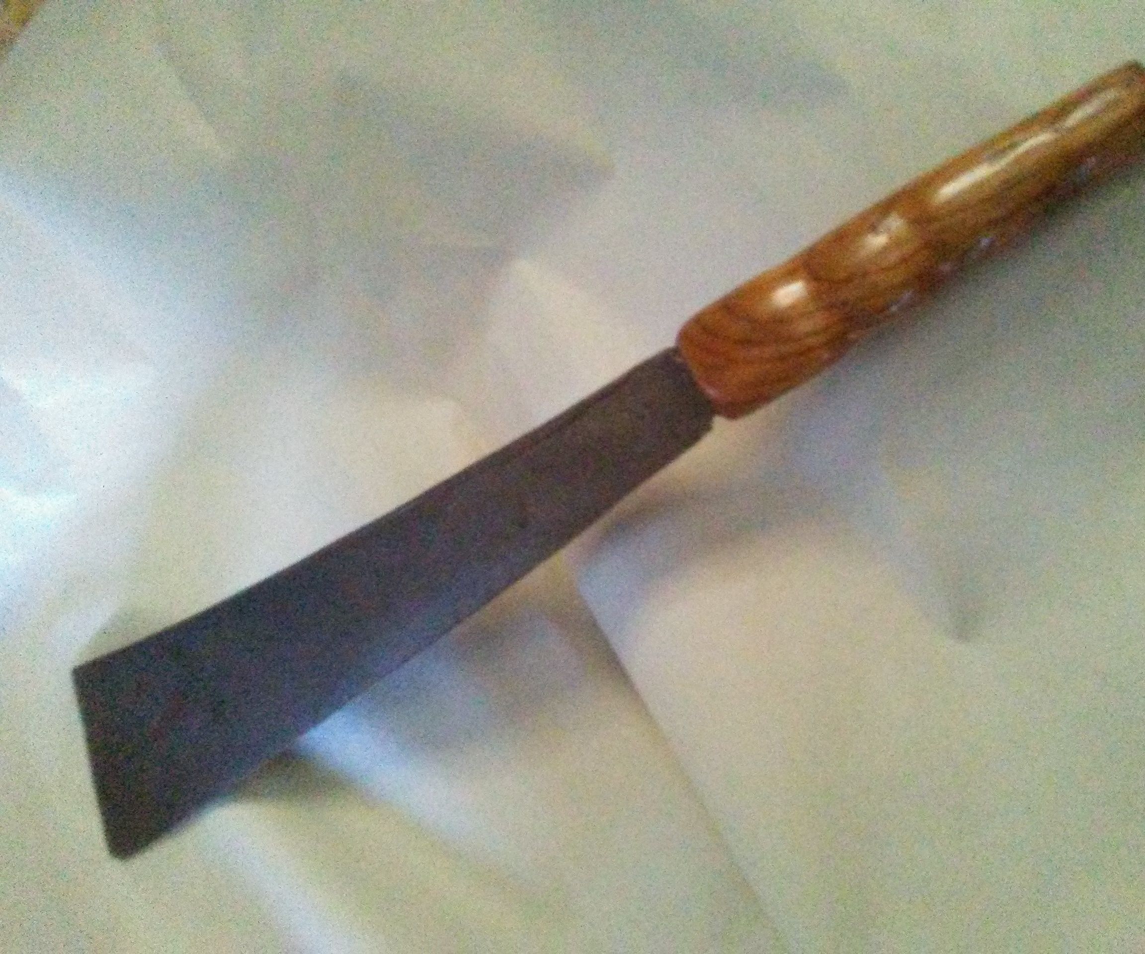 Restoring Blade Found With Metal Detector